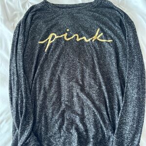 PINK long sleeve pajama top - SIZE XL